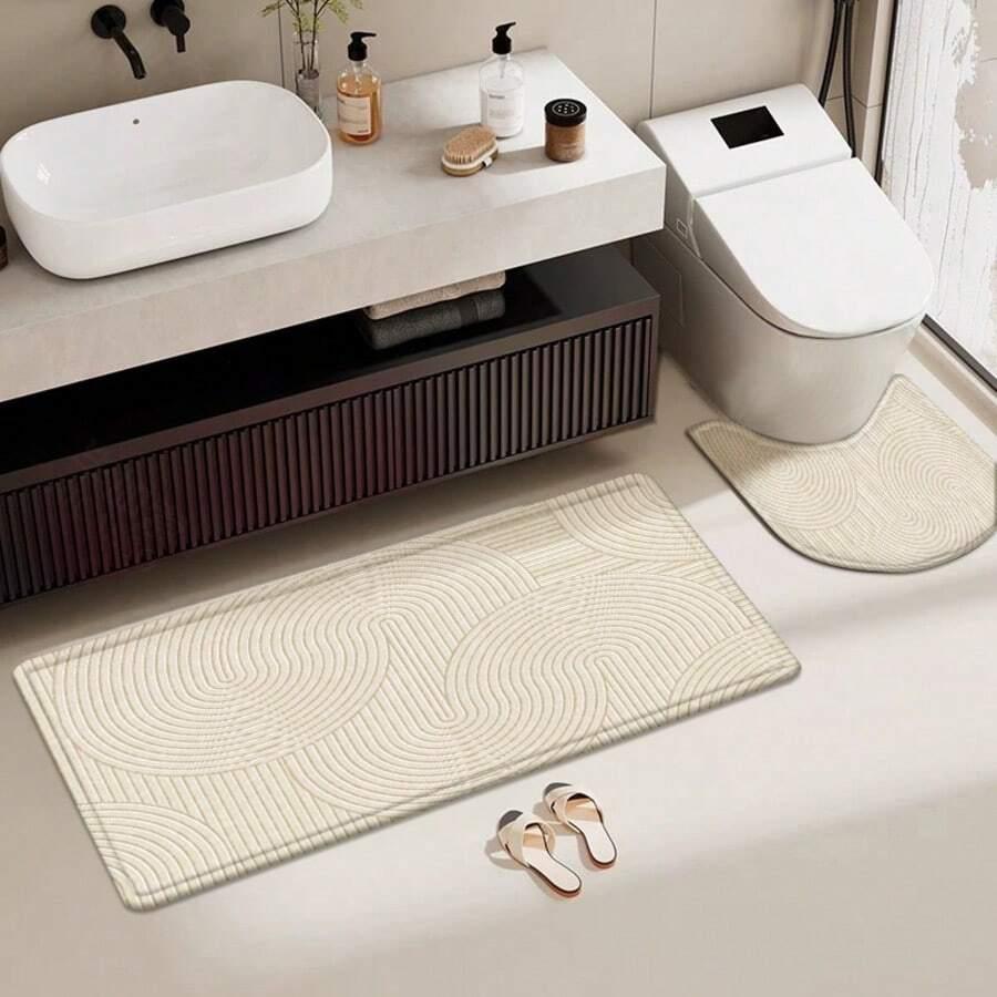 DYWANIKI ŁAZIENKOWE KOMPLET 3-PACK 