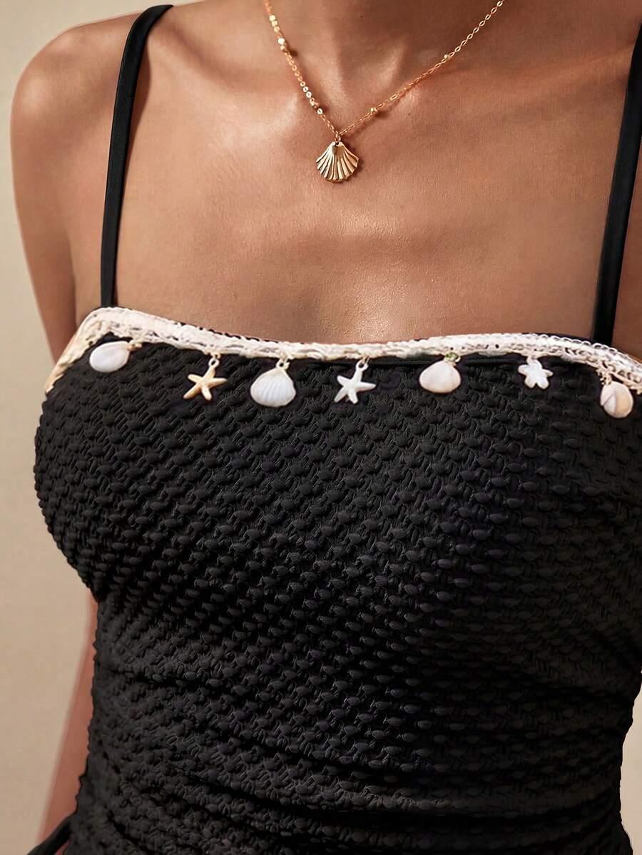 czarny dół od bikini