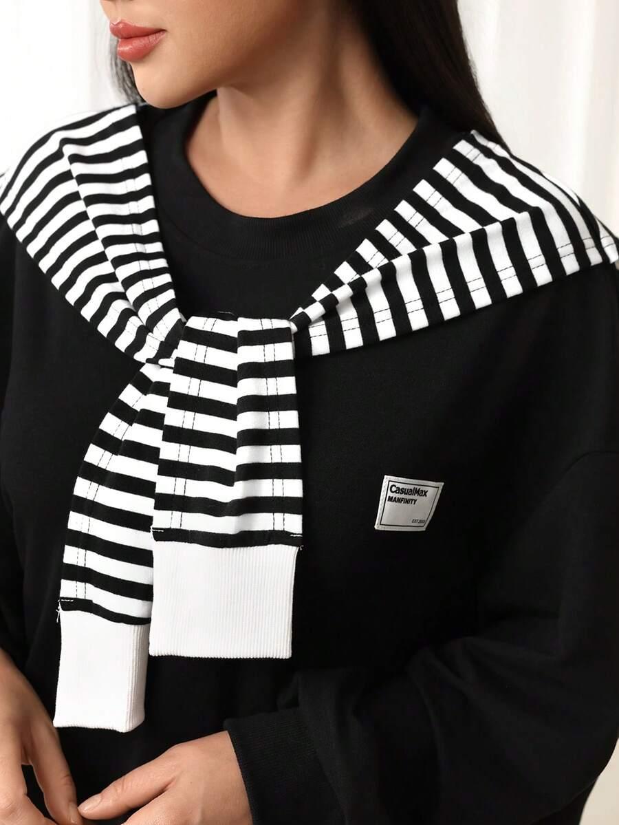 dresowa sukienka maxi