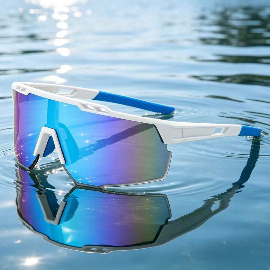różowe okulary przeciwsłoneczne 