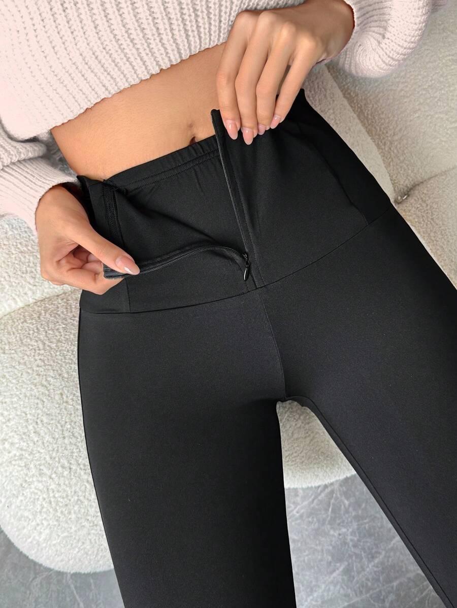 czarne spodnie casual
