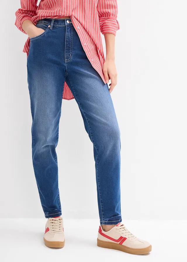 JEANSY DAMSKIE MOM JEANS BAWEŁNA
