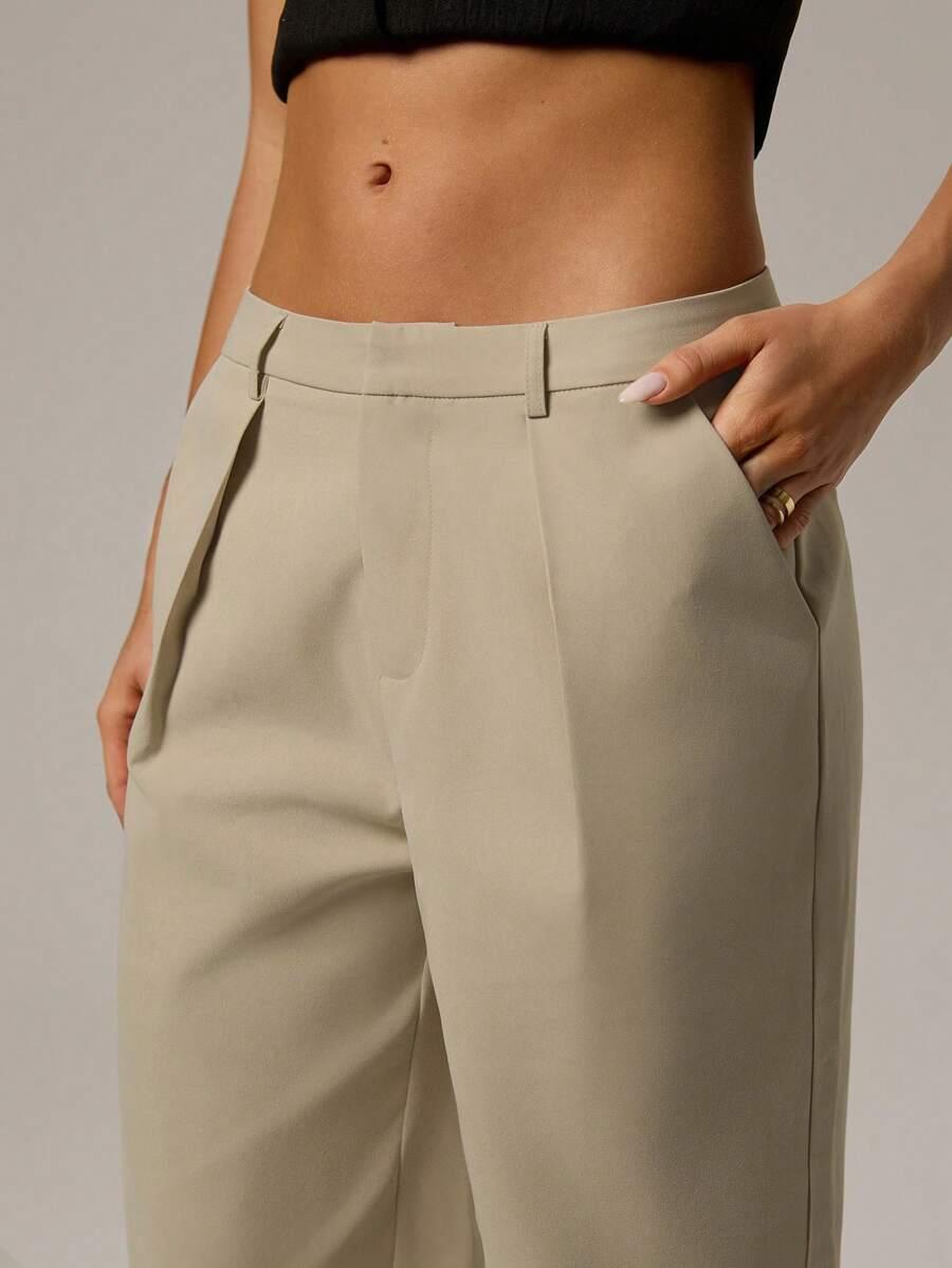 SPODNIE PROSTE ELEGANCKIE 