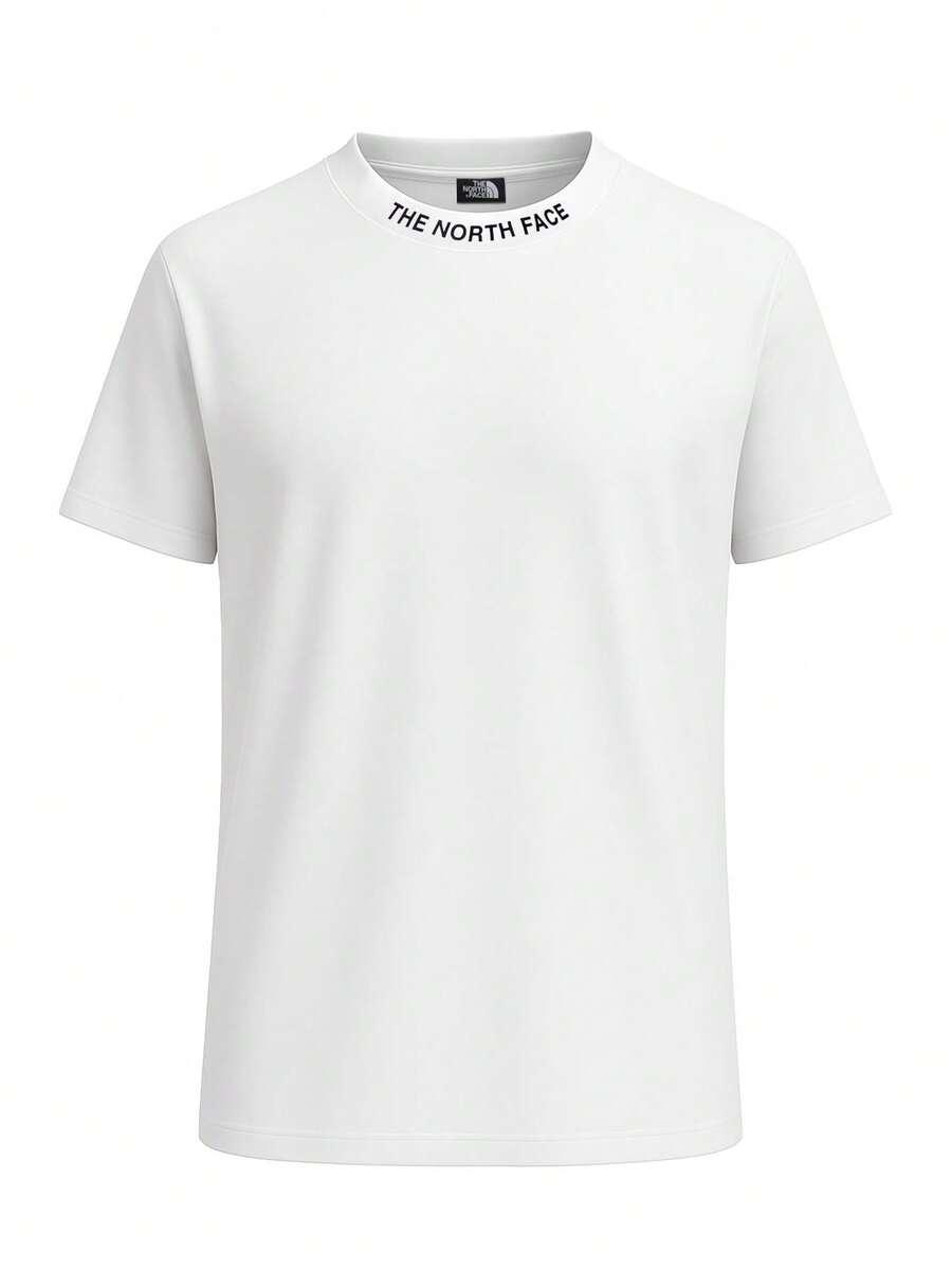 biały t-shirt nadruk