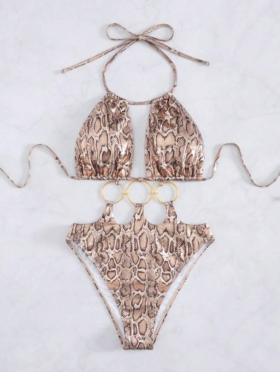 JEDNOCZĘŚCIOWY STRÓJ KĄPIELOWY ANIMAL PRINT