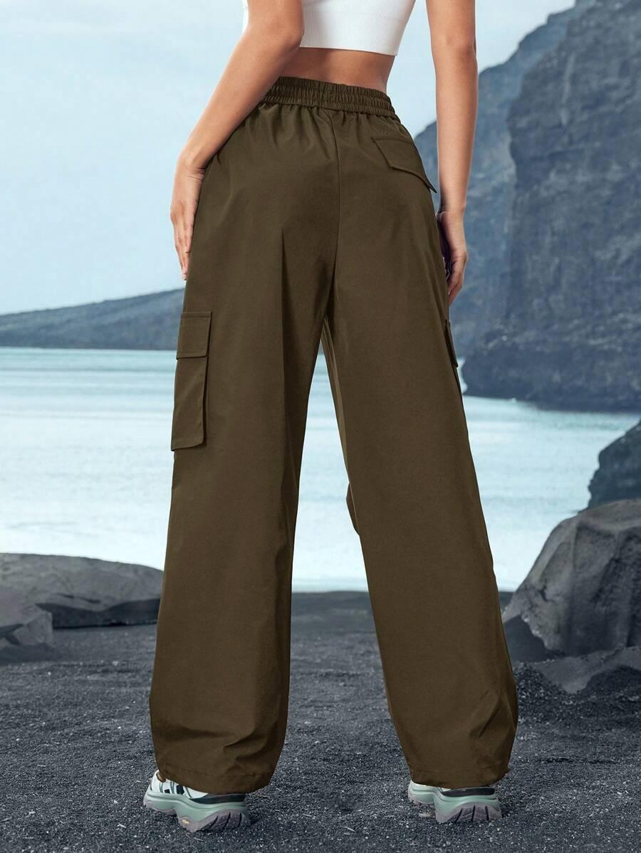 zielone spodnie casual
