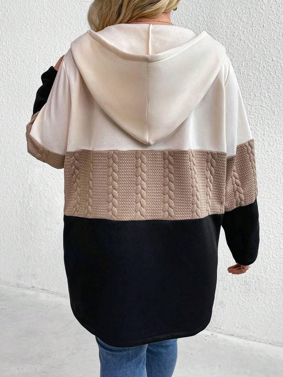 BLUZA ZAMEK KAPTUR