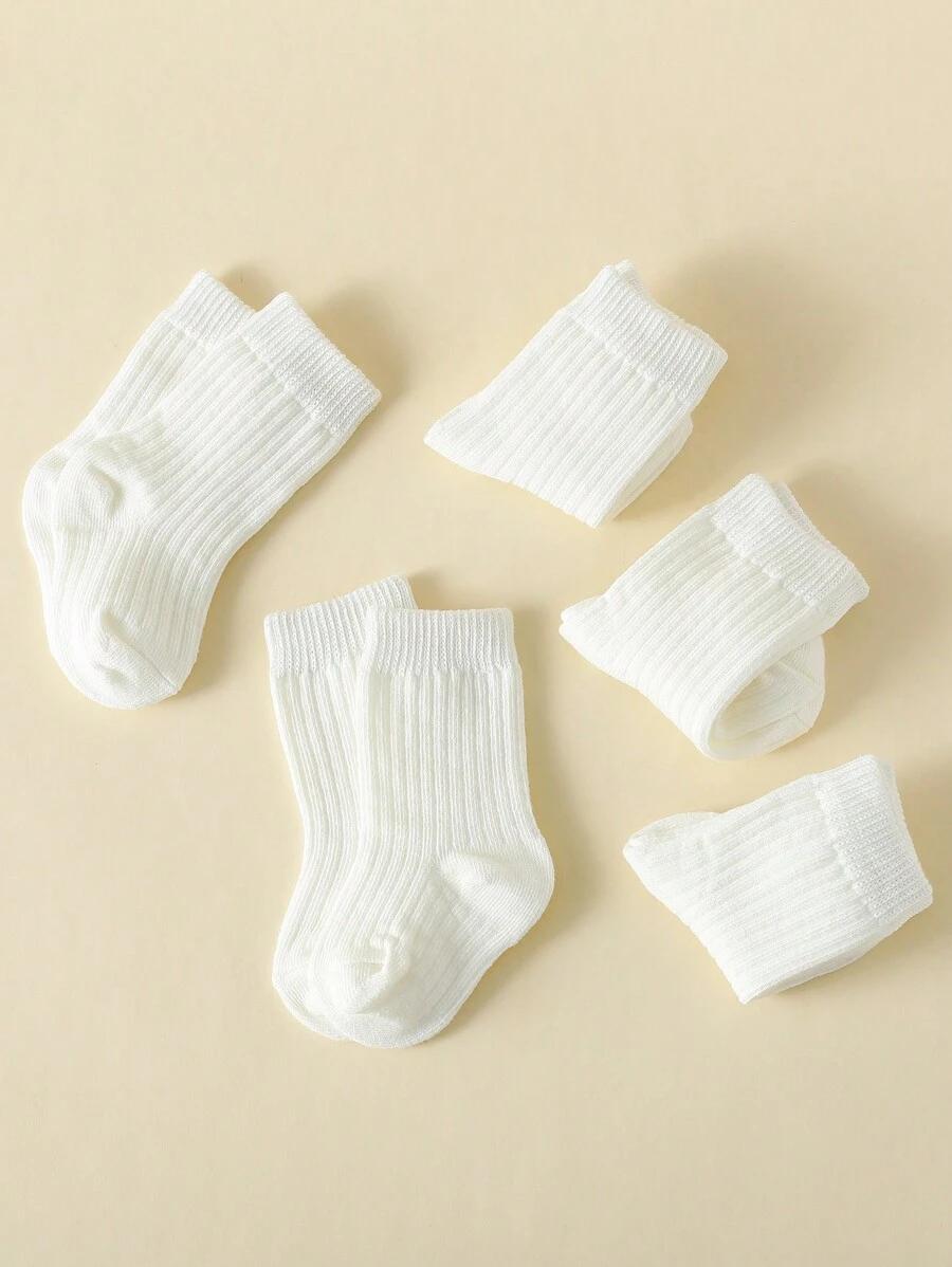 BIAŁE SKARPETY 5-PACK