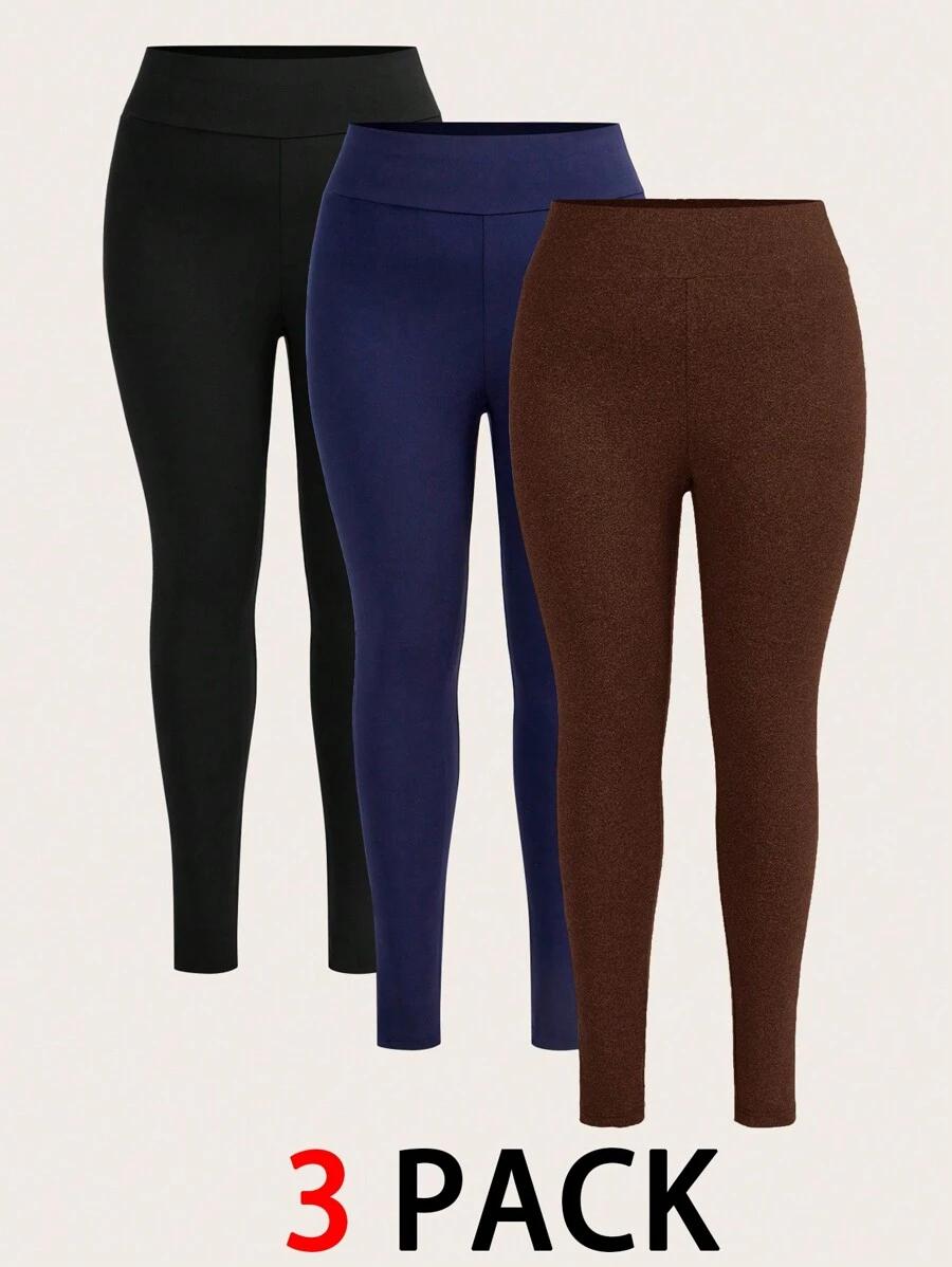 klasyczne legginsy 3-pack