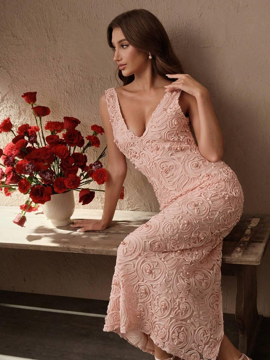 ELEGANCKA SUKIENKA MAXI 