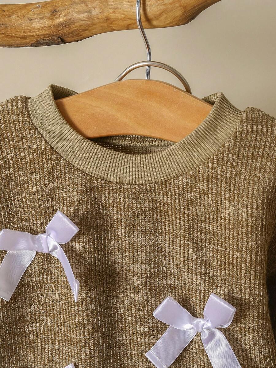 komplet sweter spodnie