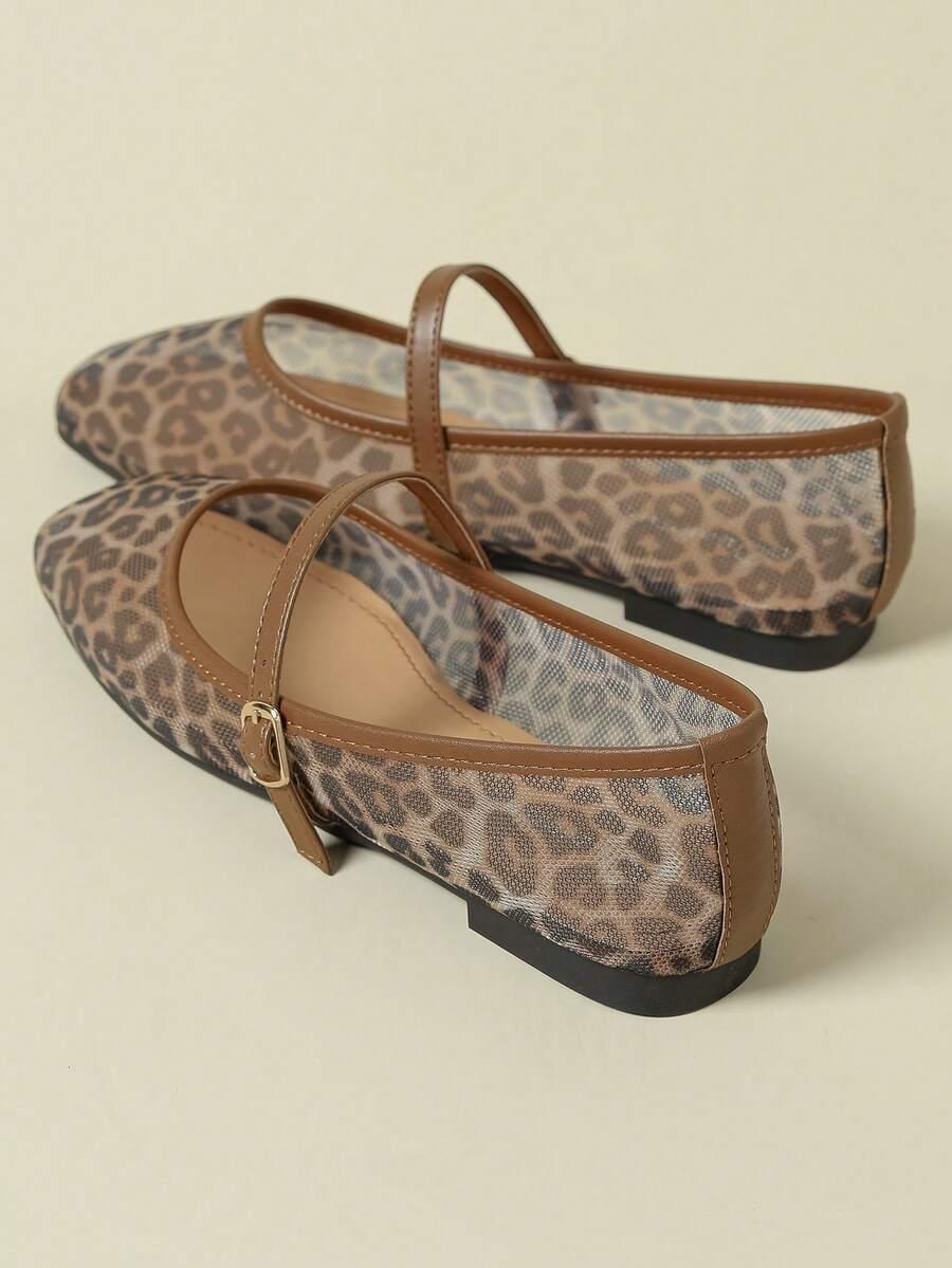 BALERINY LEOPARD PRINT