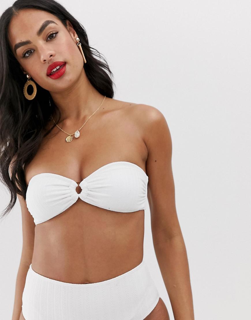 biała GÓRA OD BIKINI