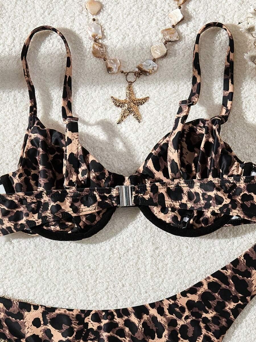 GÓRA OD BIKINI ANIMAL PRINT