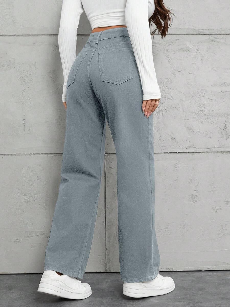 NIEBIESKIE SPODNIE JEANS