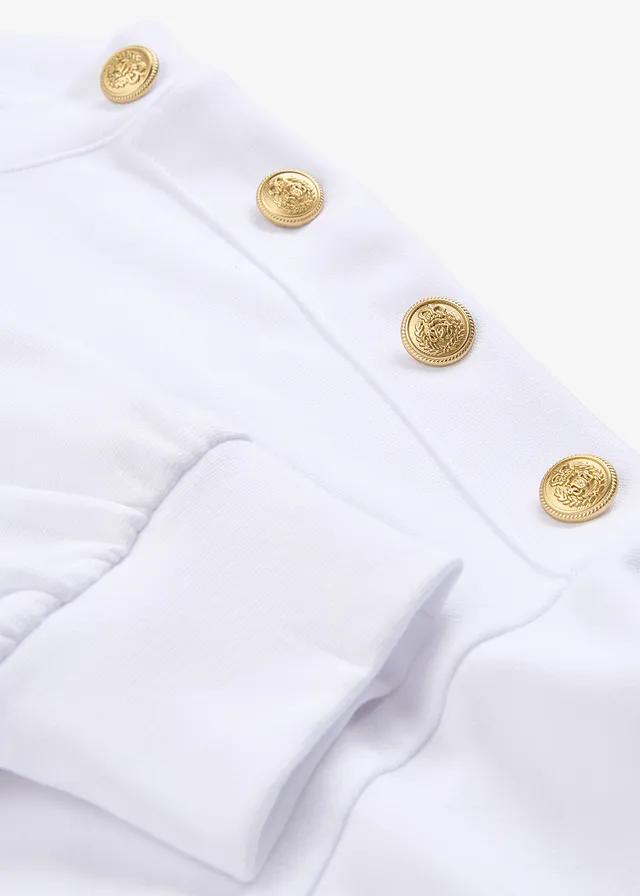 BLUZA Z GUZIKAMI