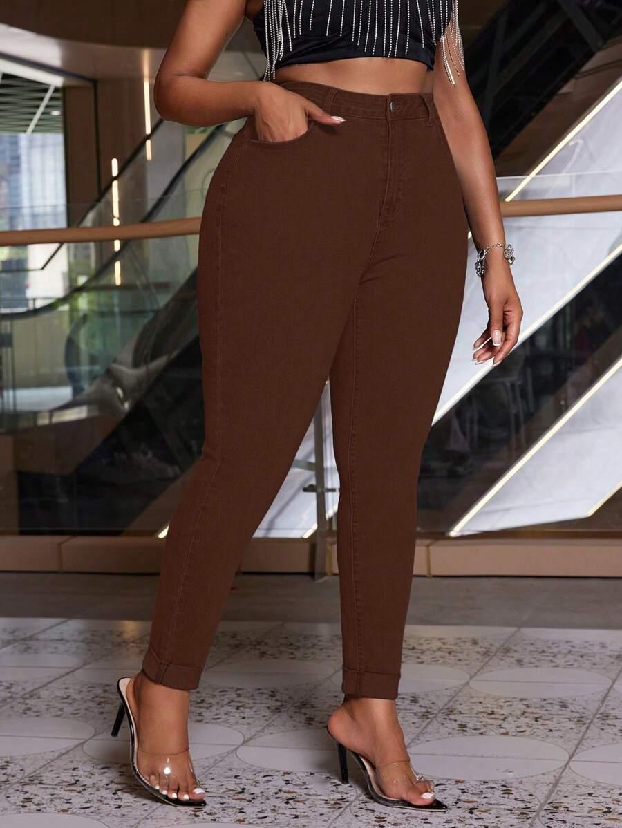 SPODNIE JEANS RURKI