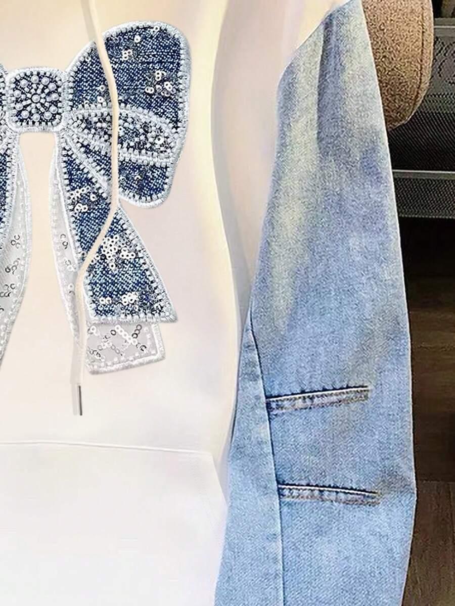 bluza długi rękaw kaptur 