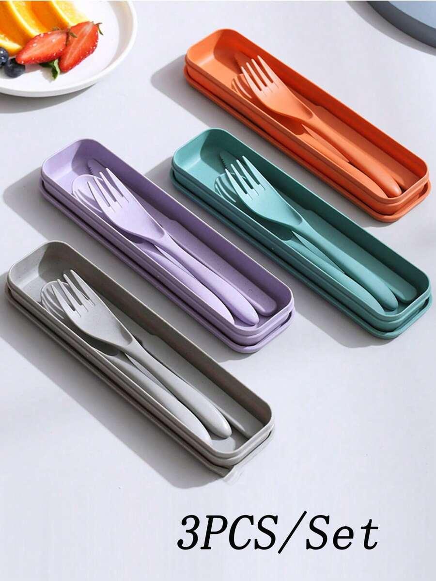 ZESTAW PLASTIKOWYCH SZTUĆCÓW