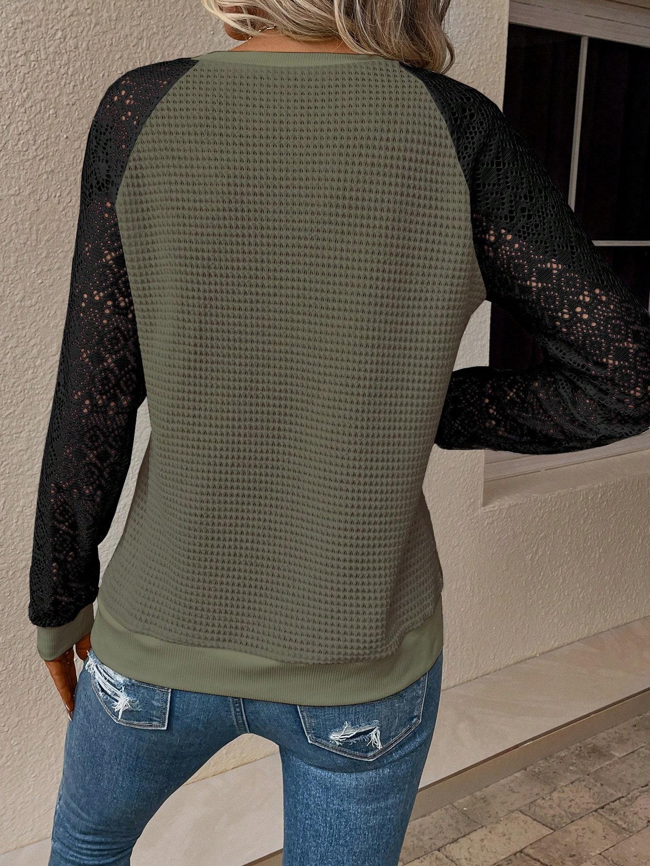 BLUZKA KONTRAST CASUAL
