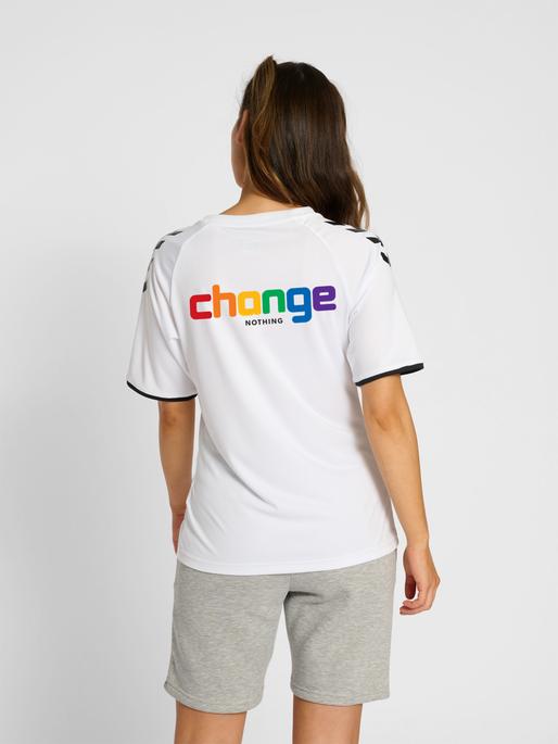 koszulka sprotowa krótki rękaw napis CHANGE