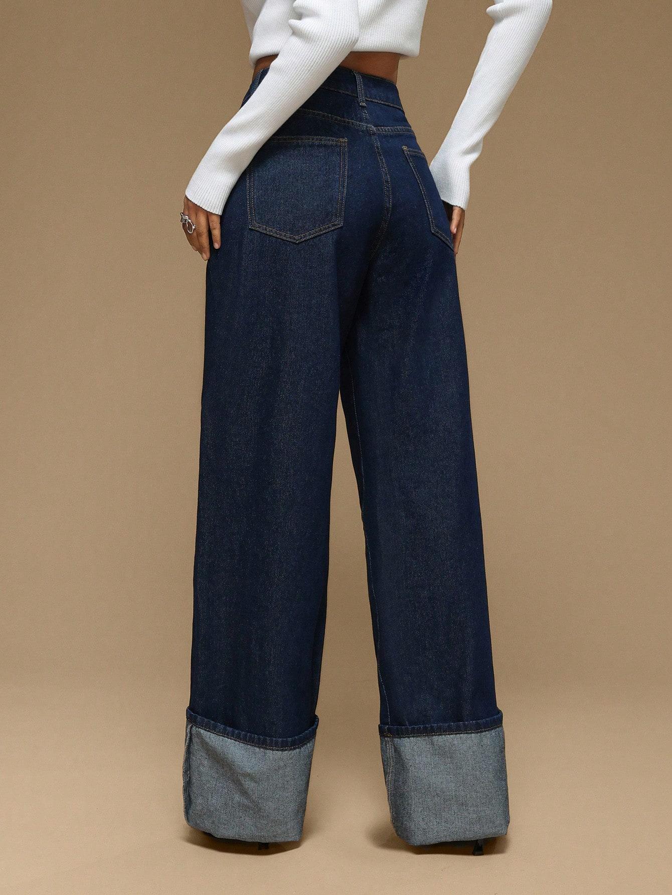 NIEBIESKIE SPODNIE JEANS