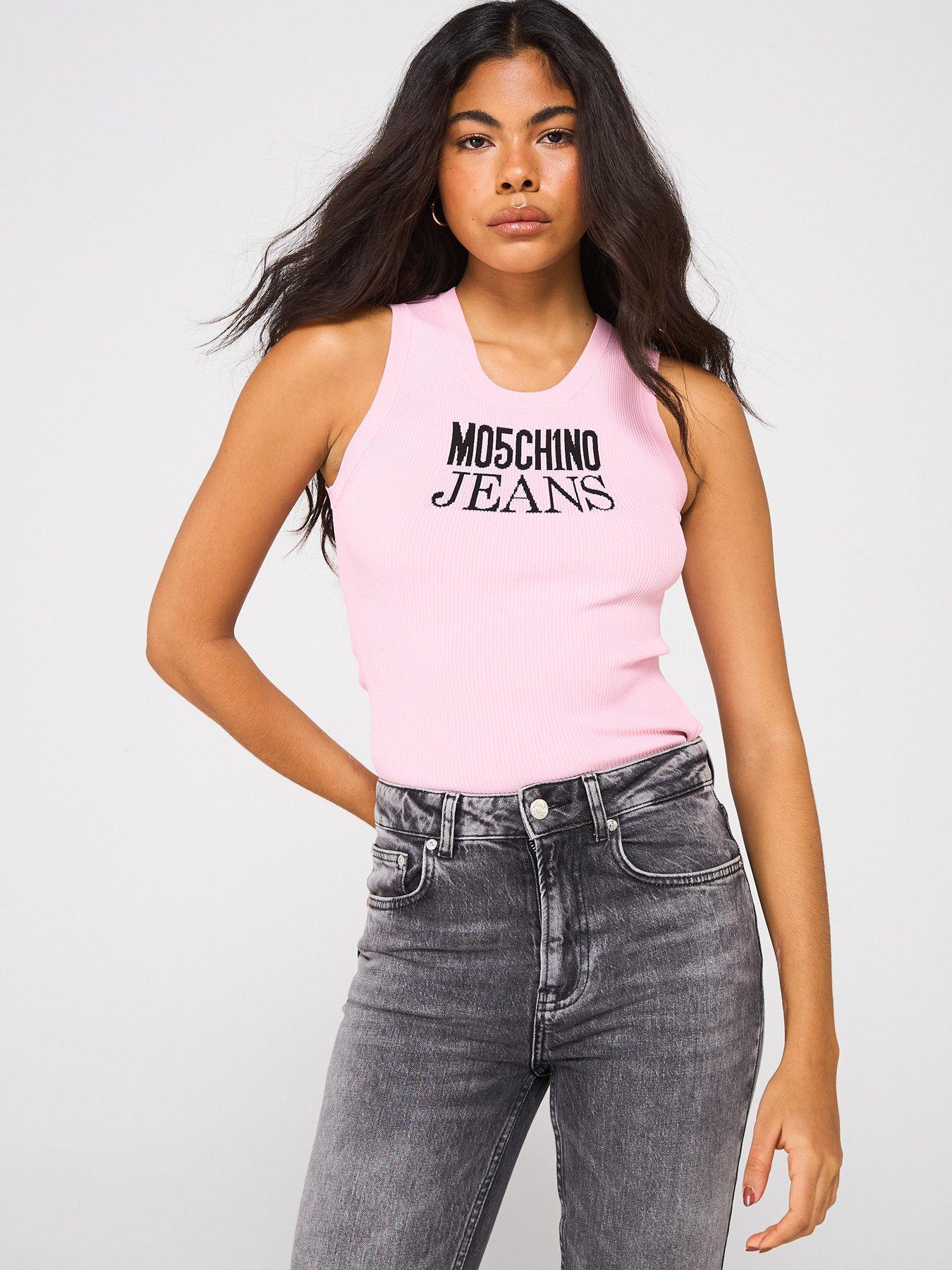 MOSCHINO TOP Z LOGO K1A0887