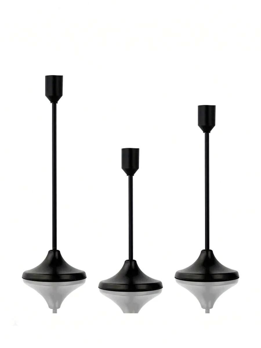 złoty świecznik 3-pack