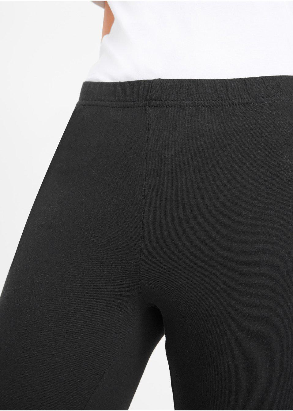 CZARNE LEGGINSY 3/4