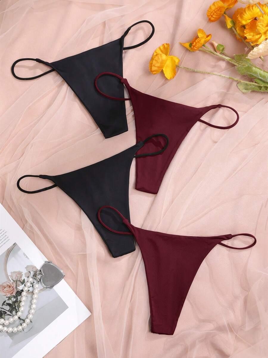 majtki stringi 4-pack