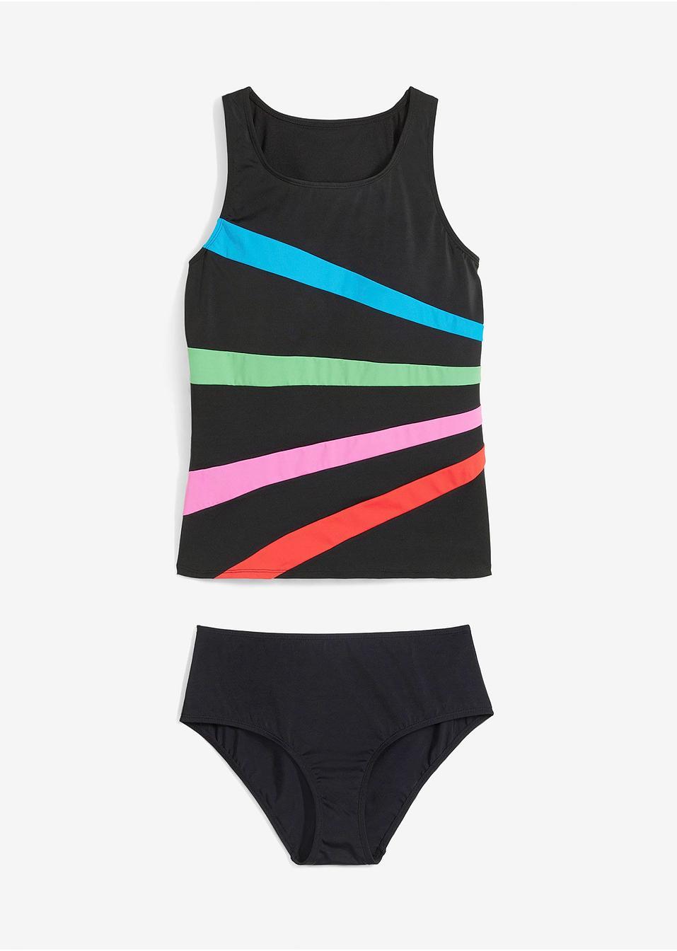 KOMPLET TANKINI W PASKI