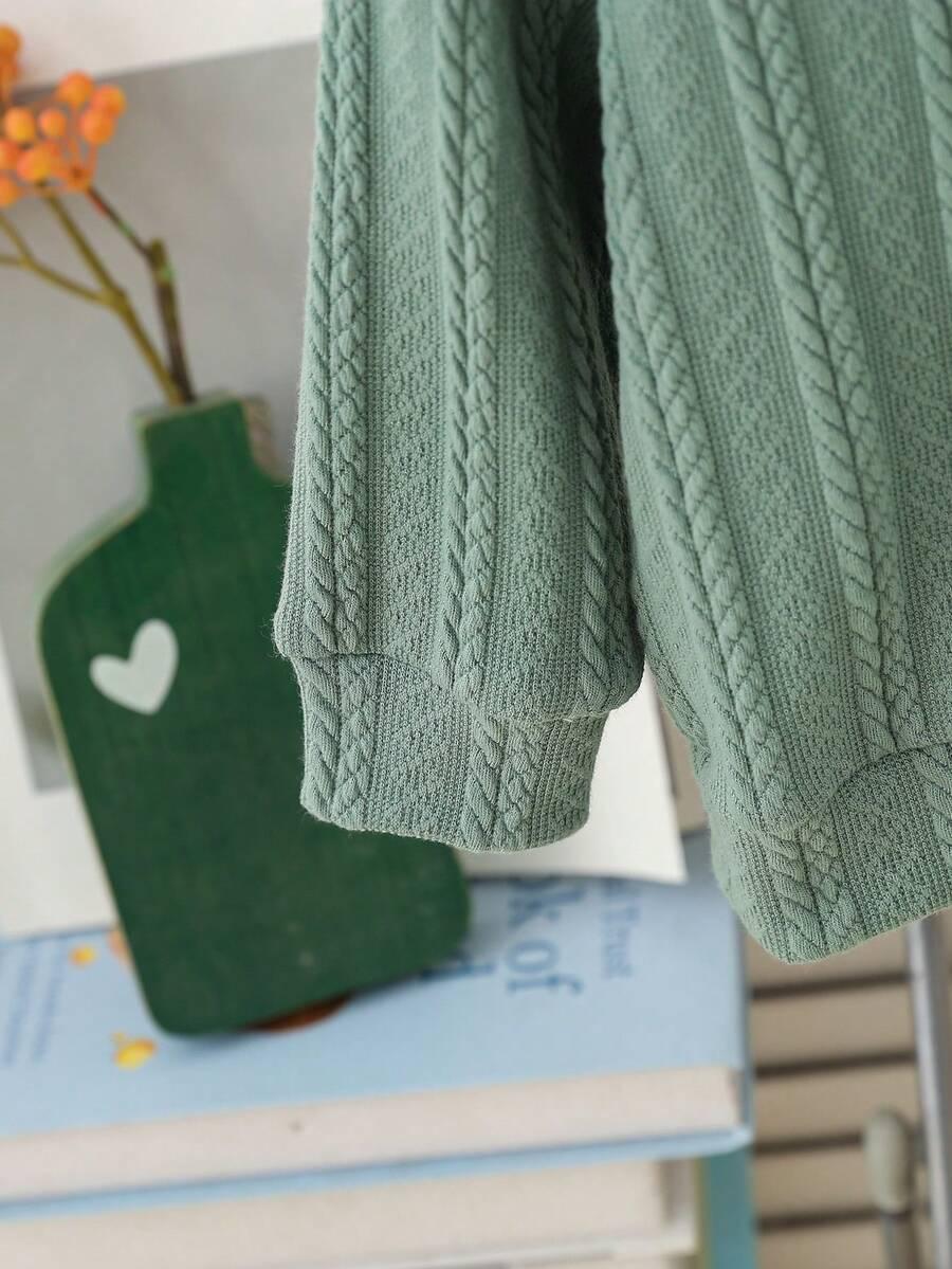 komplet sweter spodnie