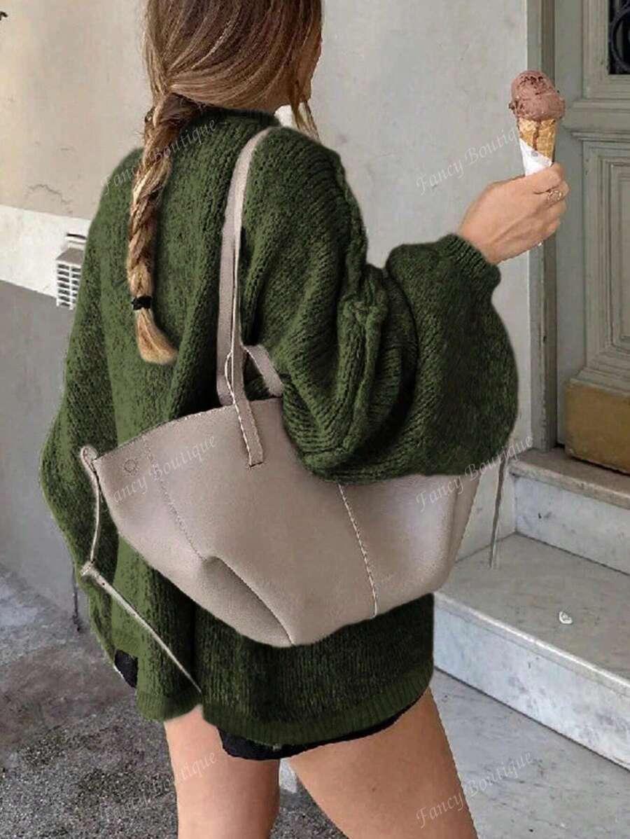 SWETER ZE STÓJKĄ
