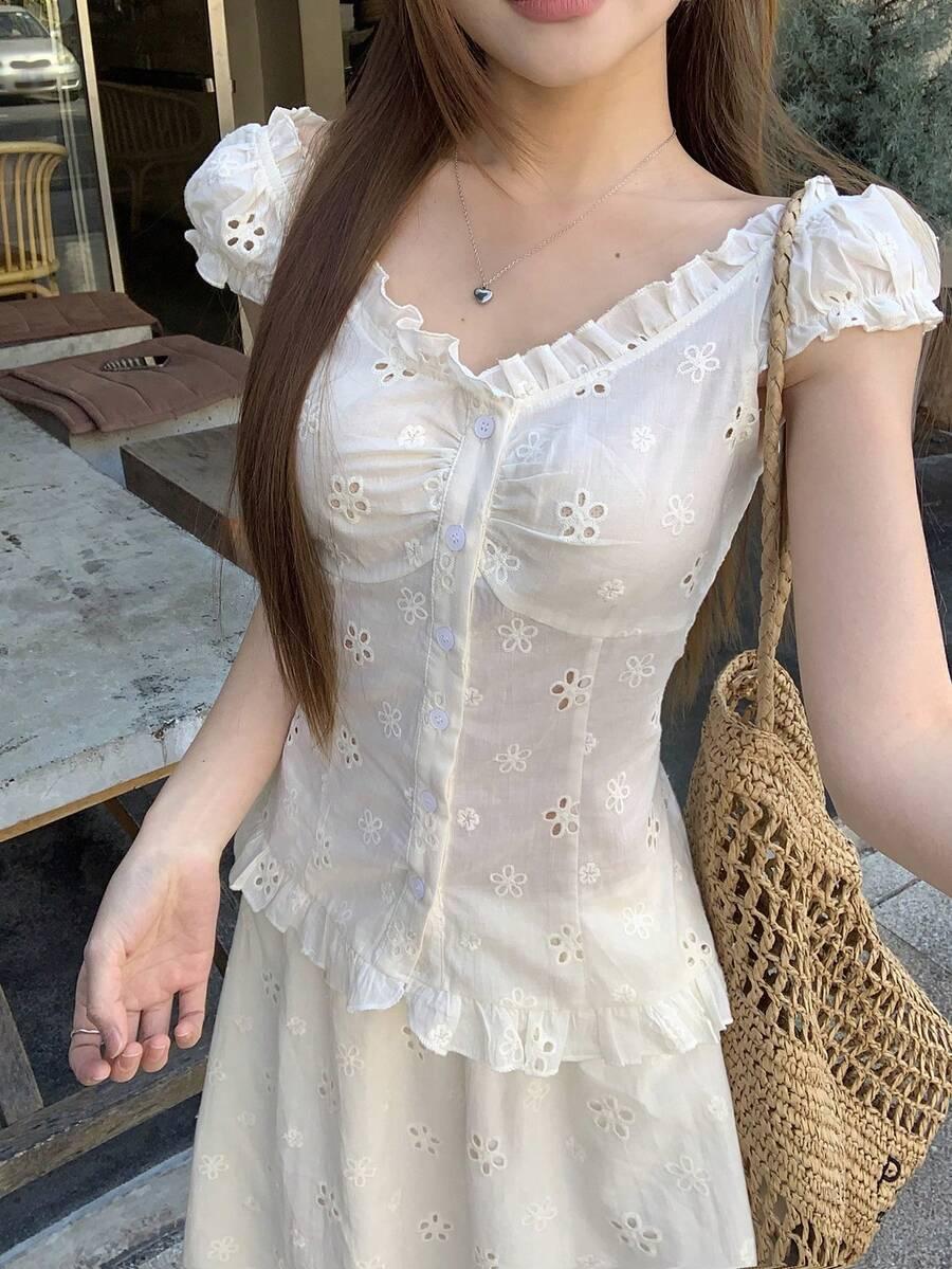 DAMSKI KORONKOWY TOP