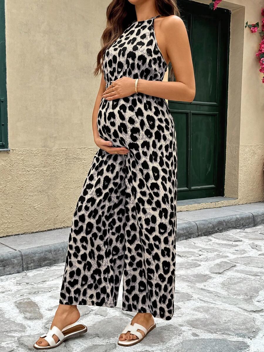KOMBINEZON CIĄŻOWY ANIMAL PRINT