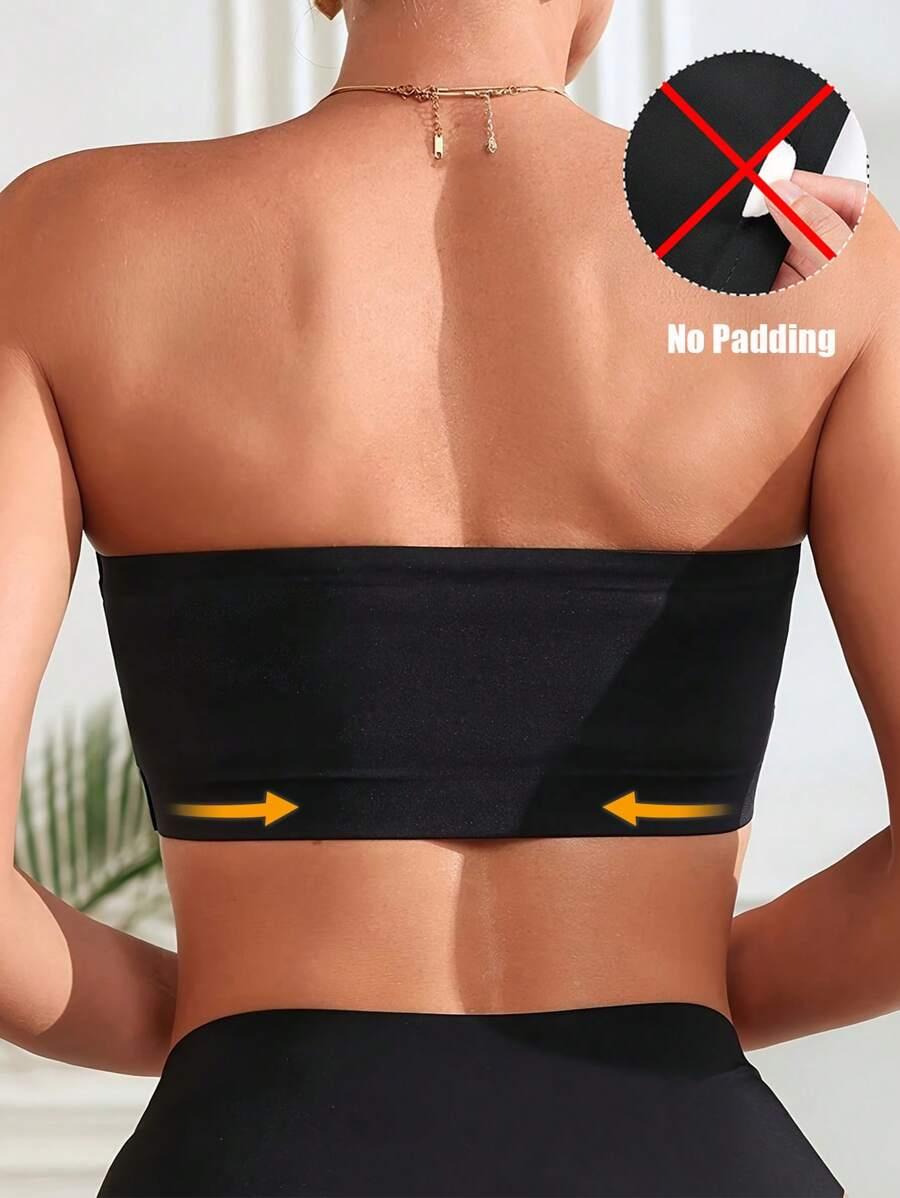 CZARNY BIUSTONOSZ BANDEAU