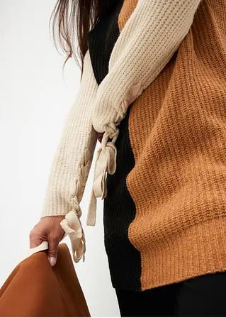 SWETER Z GOLFEM DAMSKI