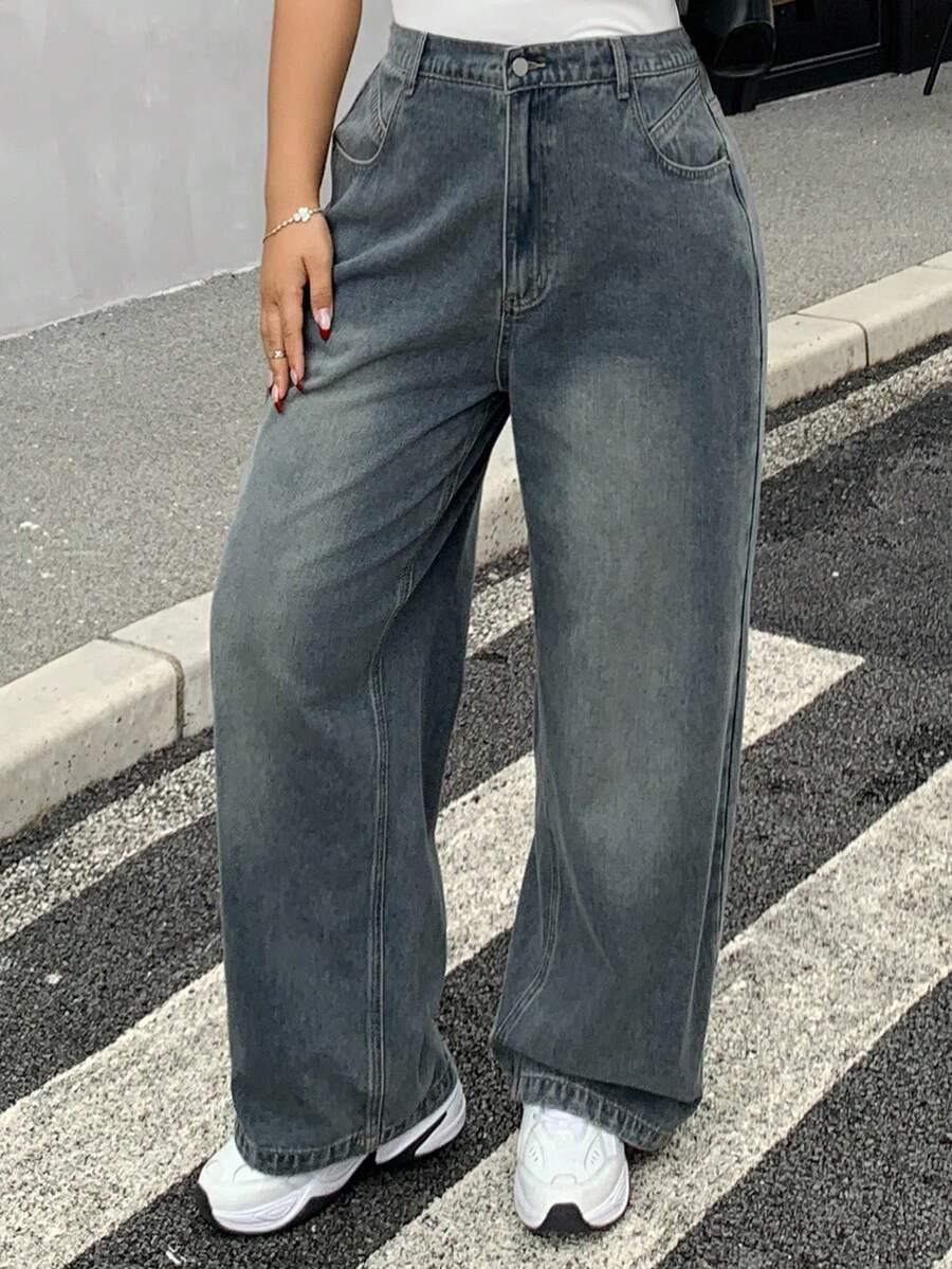 proste spadnie jeans