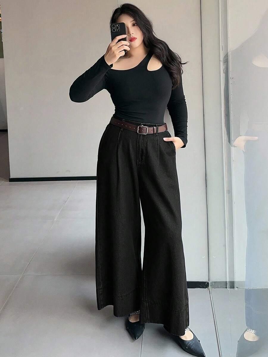 szare spodnie jeans 
