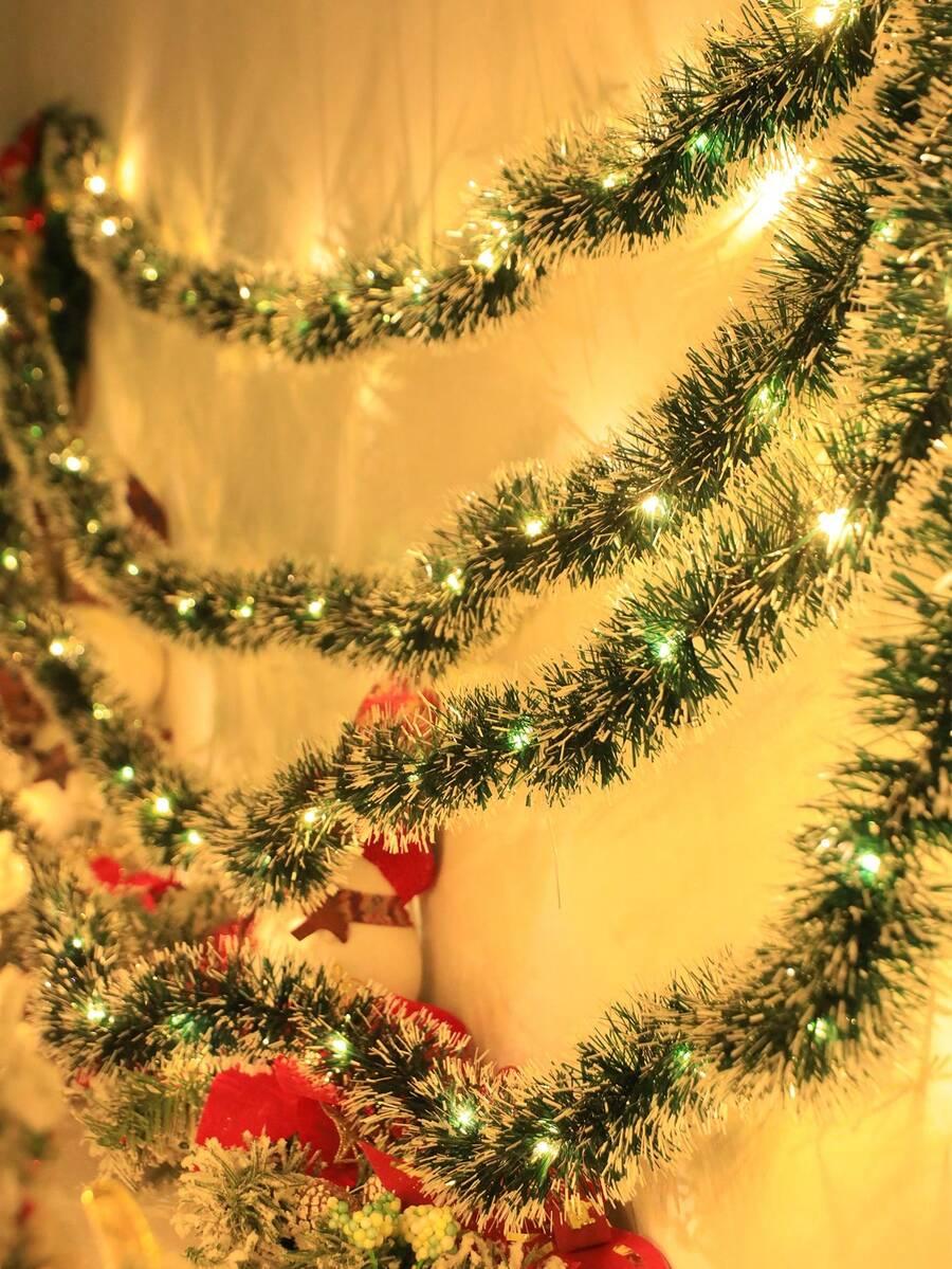 zielona girlanda led
