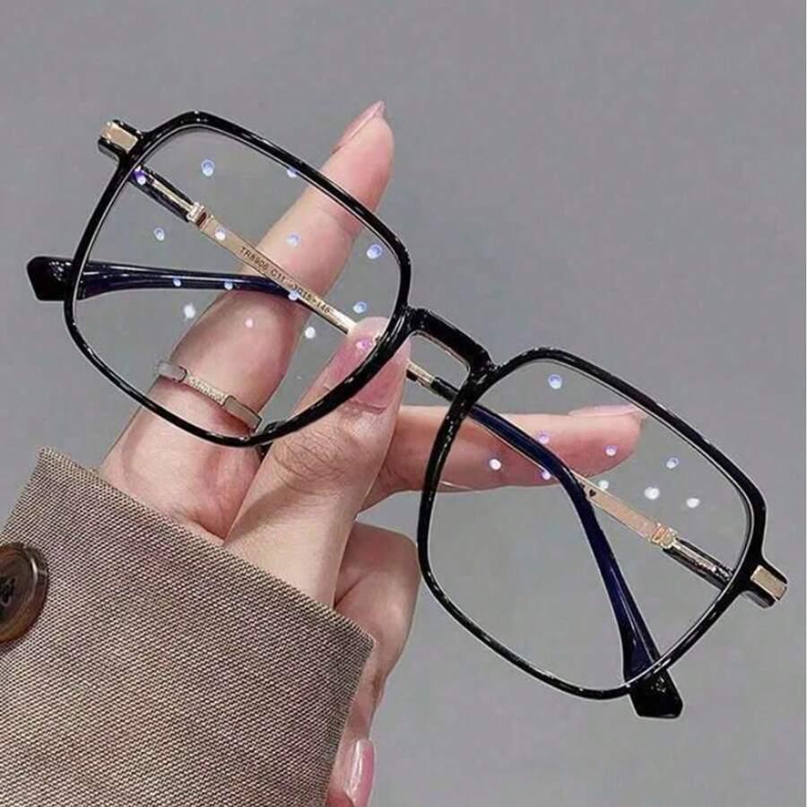 czarne okulary zerówki