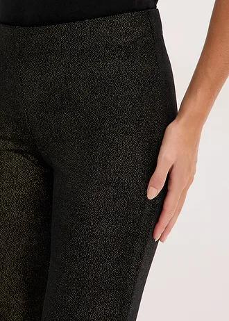 AKSAMITNE LEGGINSY Z POŁYSKIEM