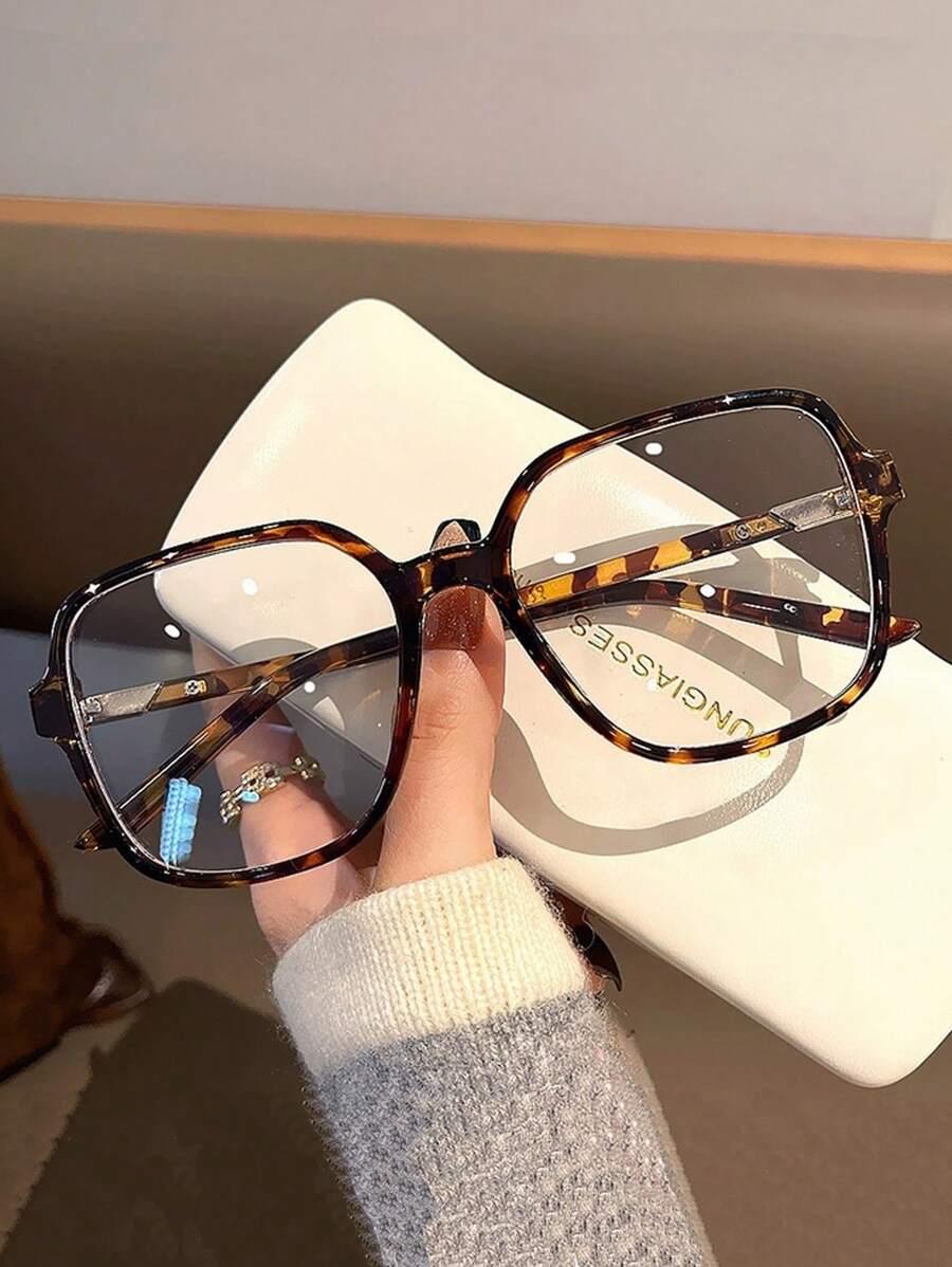 brązowe okulary zerówki 