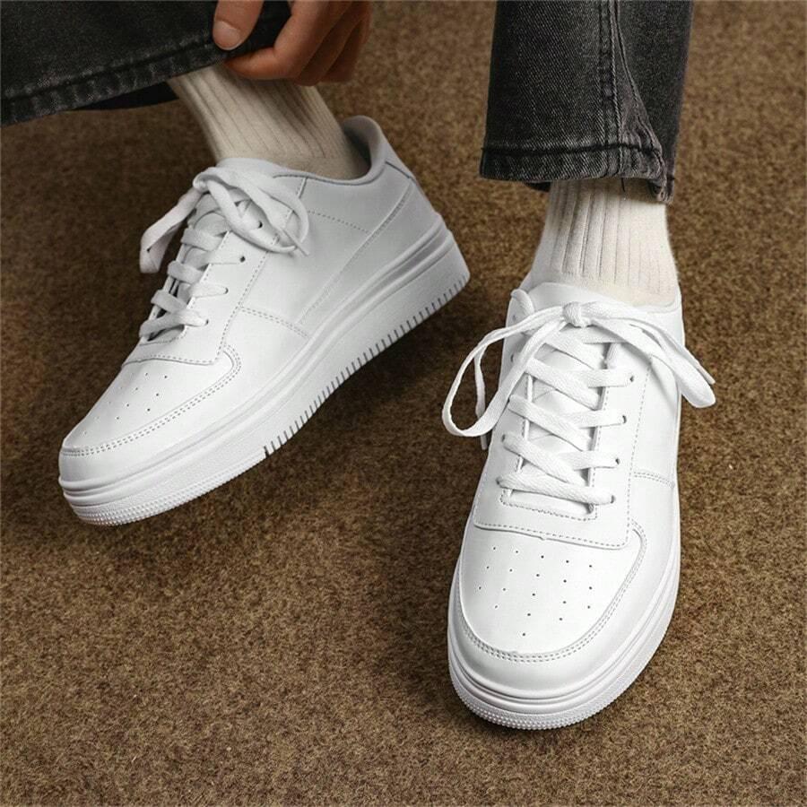 BIAŁE BUTY SNEAKERS MĘSKIE
