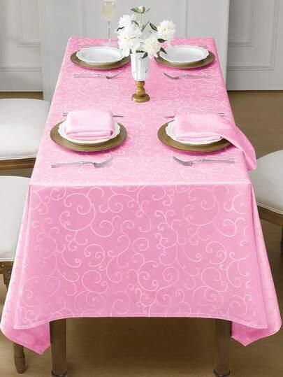  RÓŻOWY OBRUS WZÓR 