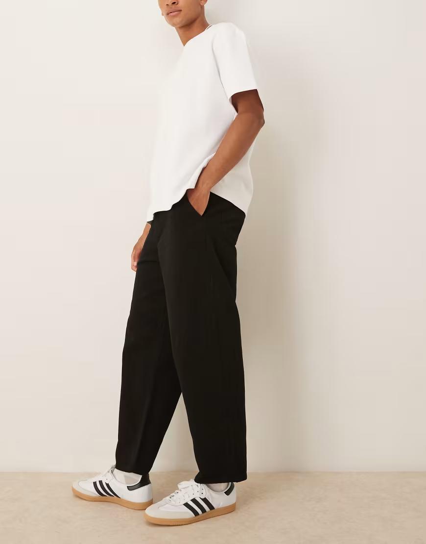 CZARNE SPODNIE JEANS