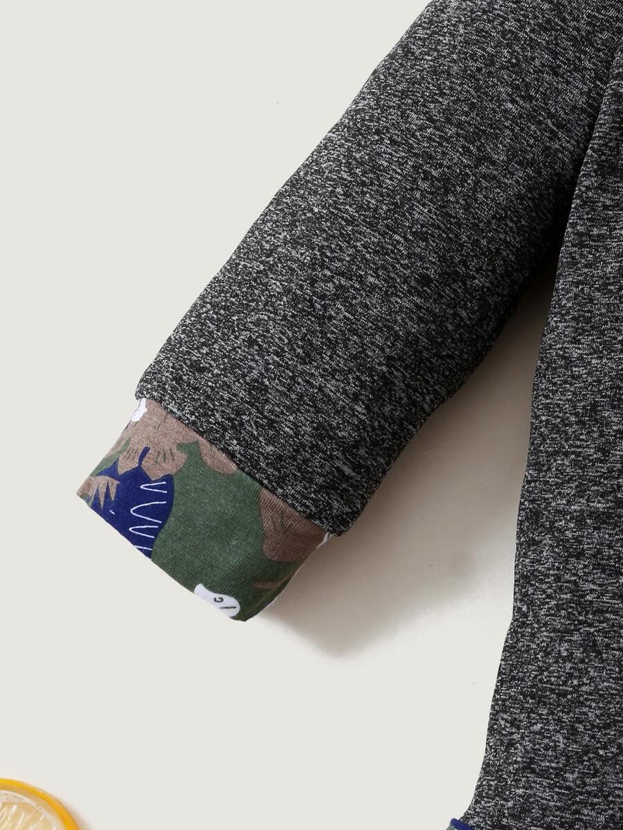 komplet dresowy bluza spodnie print