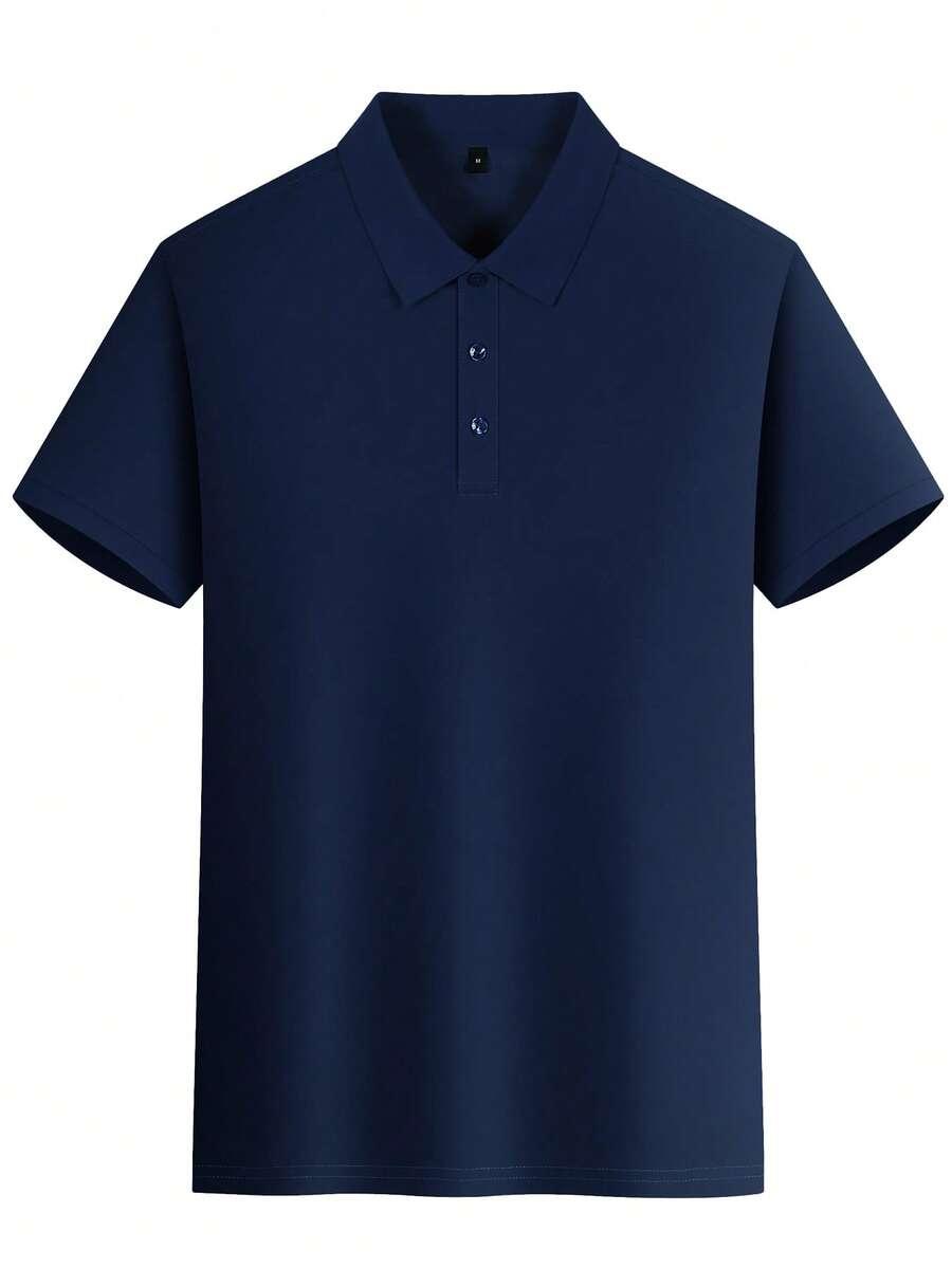 granatowa koszulka polo