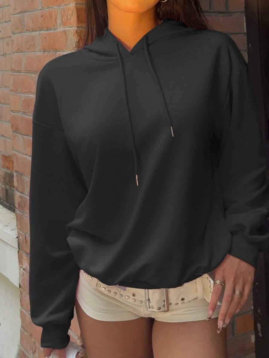 bluza z kapturem nadruk