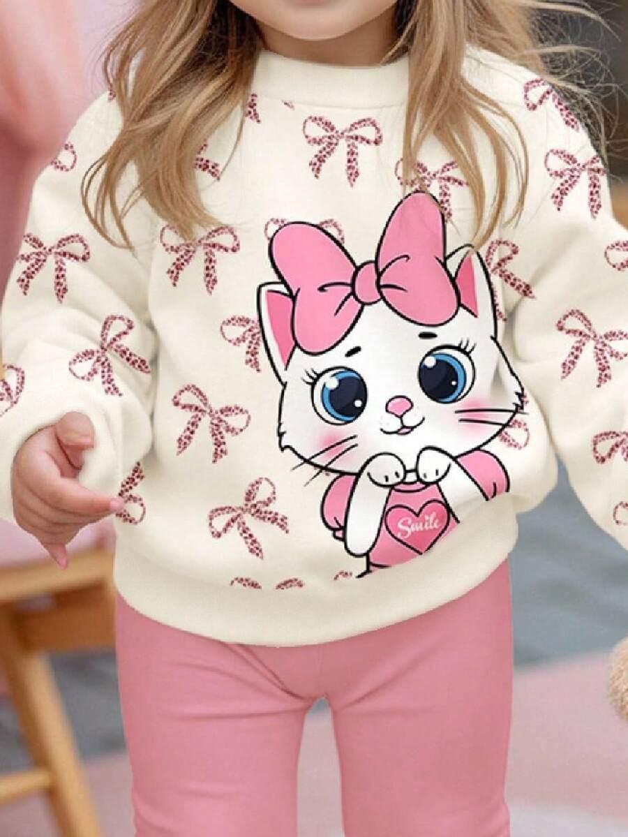 komplet bluza legginsy nadruk 